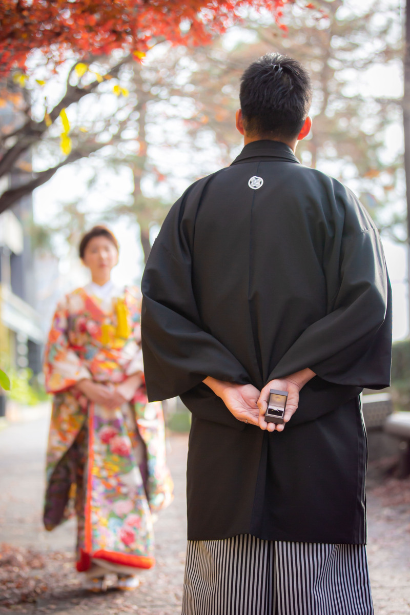 サロンの近くで