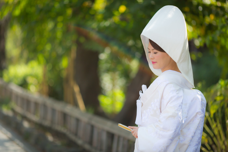 新婦様のソロショット