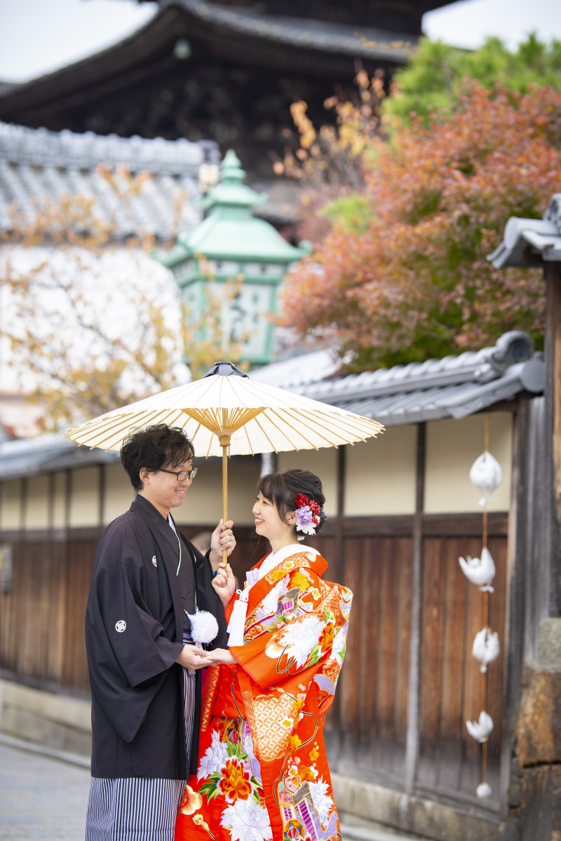 まずは色打掛で！