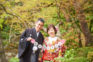 緑なら日本庭園へ