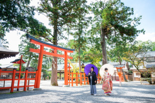 たくさんの鳥居