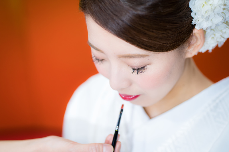 ヘアセットもチェンジ!