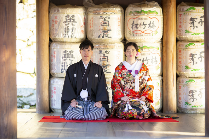 正座ショット。