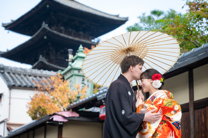 いつも通りのチュッ