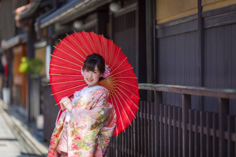 新婦様のソロショット