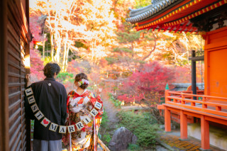 毘沙門堂の景色