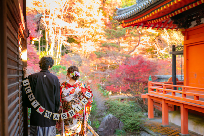 毘沙門堂の景色
