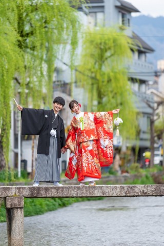 東山白川で撮影♪