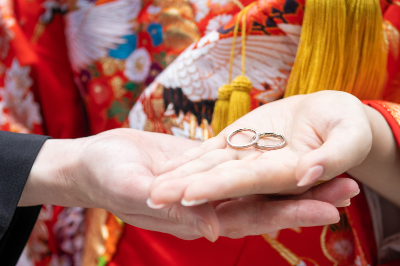 結婚指輪(⋈◍>◡<◍)。✧♡