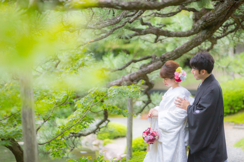 ぼかしを使って。