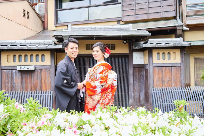 雨上がりの祇園