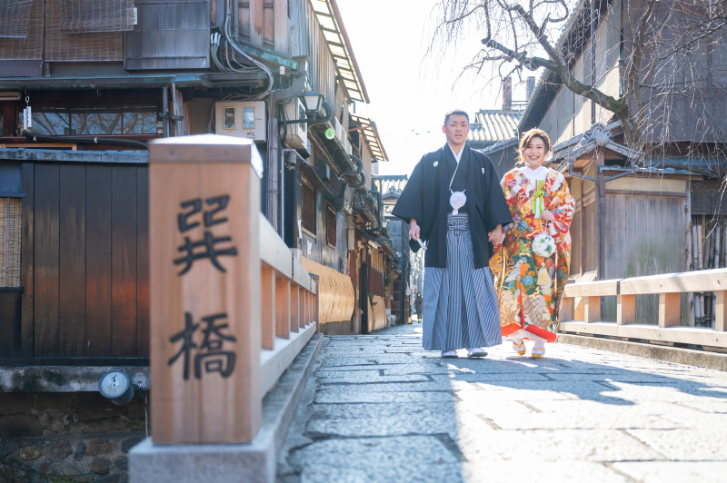 巽橋の欄干に焦点をあてて