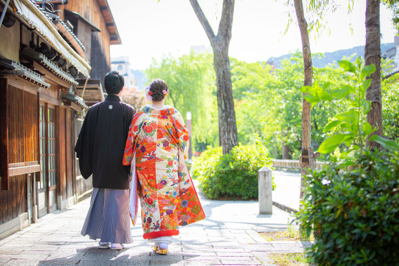 光あふれる祇園