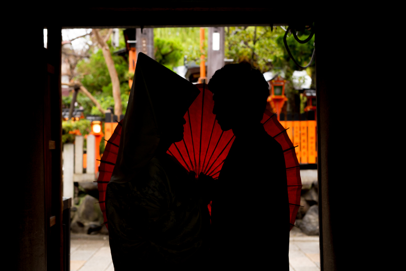 シルエット撮影