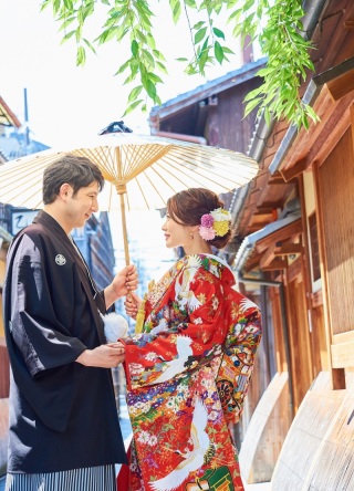 光あふれる祇園