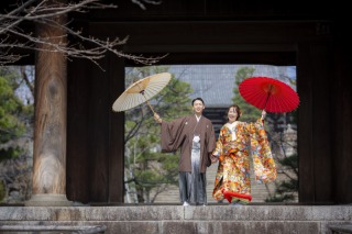 【金戒光明寺】家族でフォトウェディング