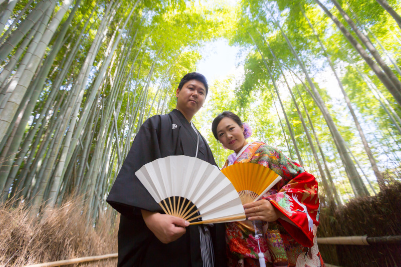 扇子を小道具に！