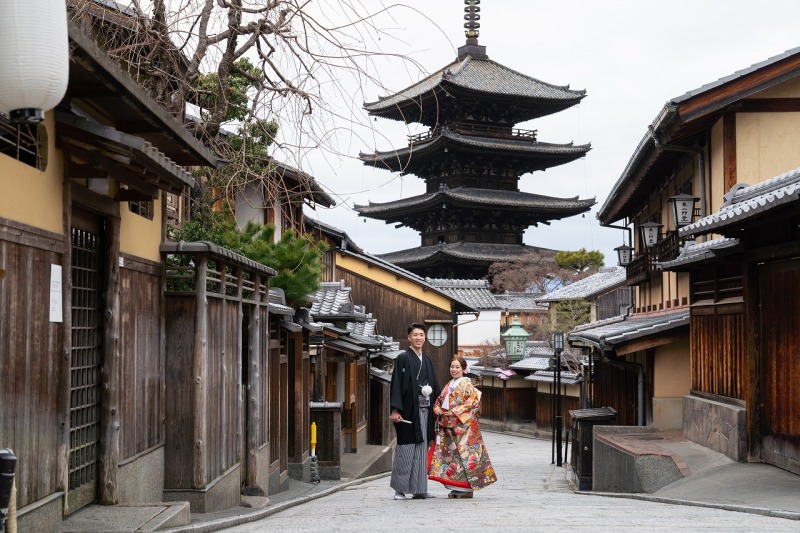 祇園と八坂の王道京都前撮り