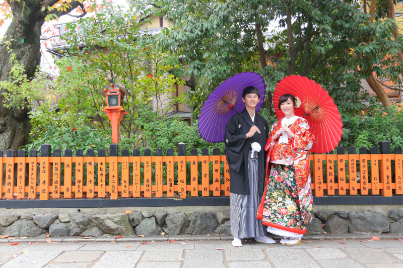 定番の祇園ショット