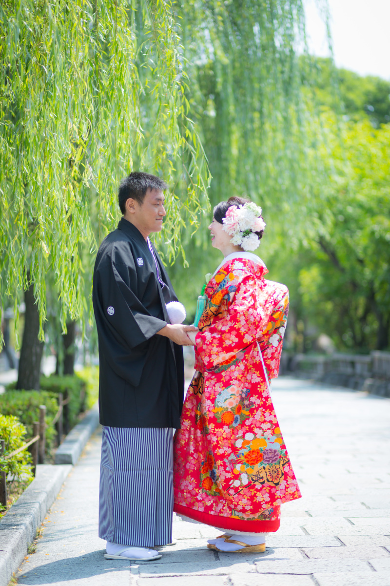 人も少ない祇園で