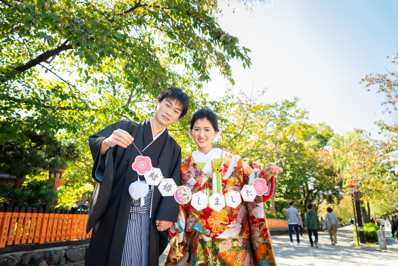 光あふれる祇園