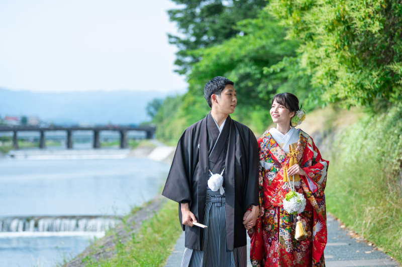 せせらぎと鴨川