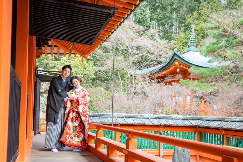 朱色が映える季節