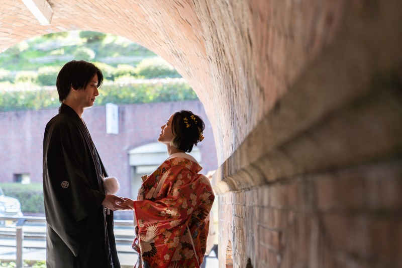 レンガのトンネル