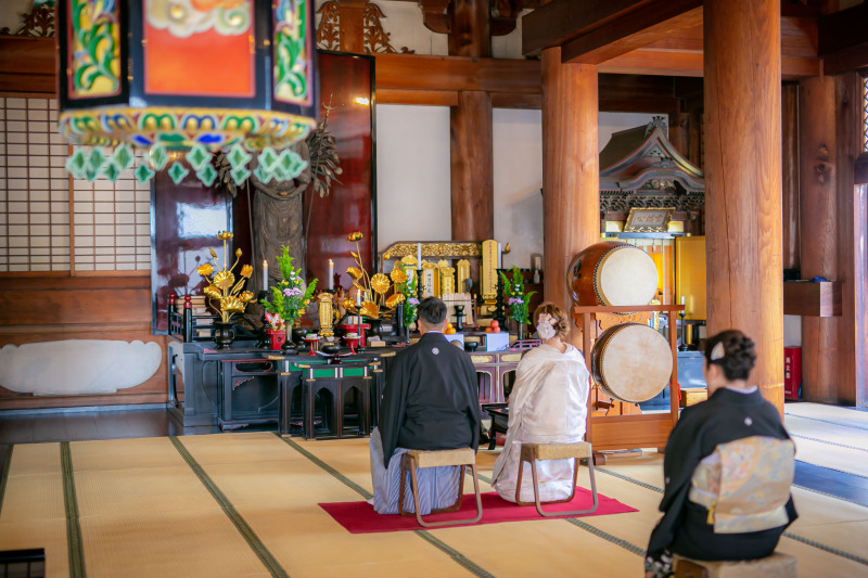 ご祈祷もできる前撮り♪