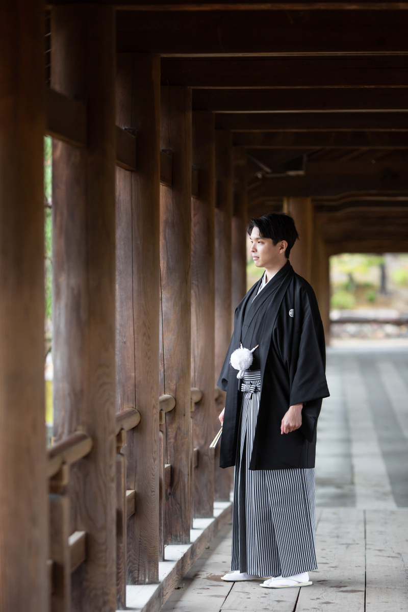 新郎様のソロショット