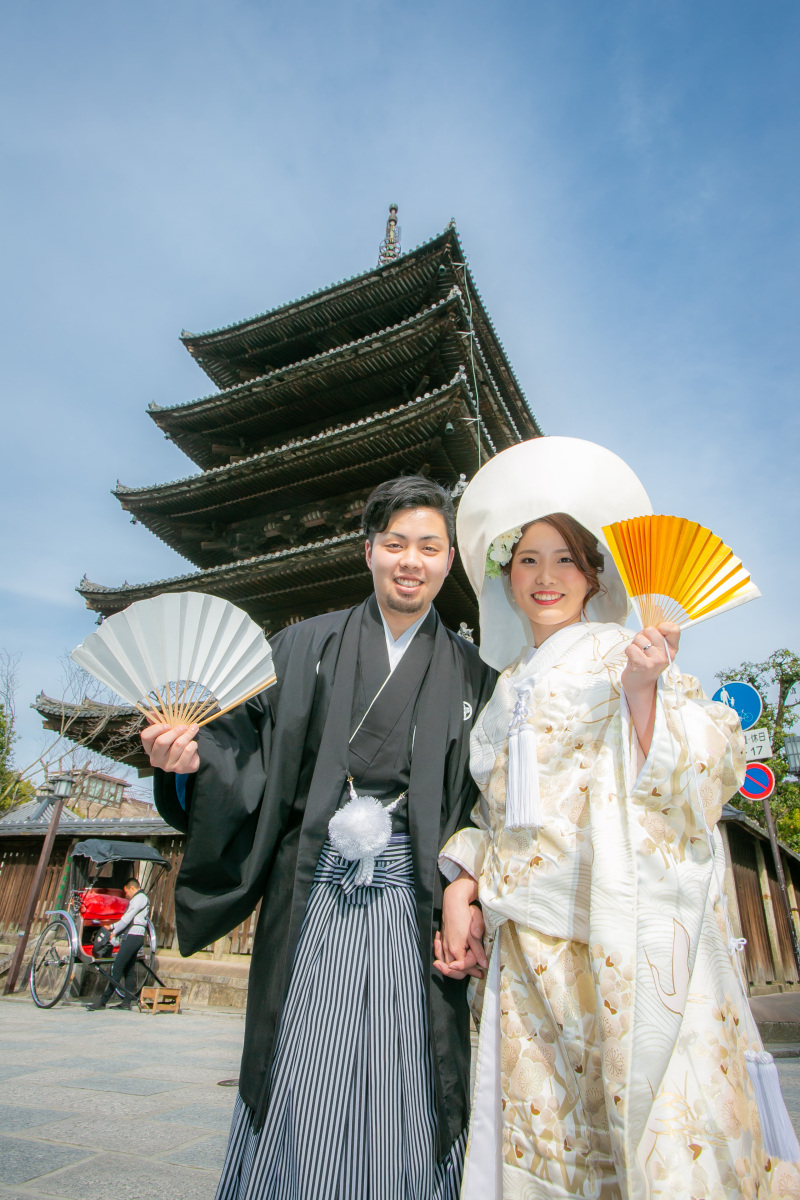 おしゃれな白無垢