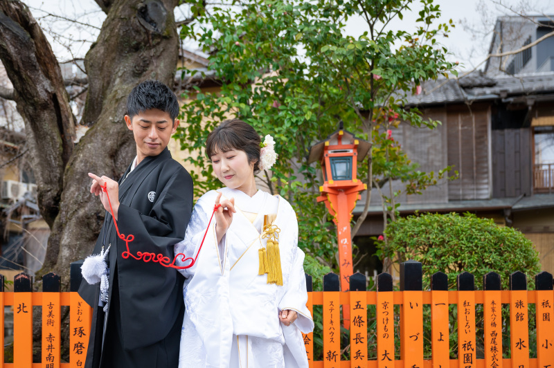 赤い糸も使って♪