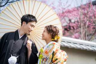 春を感じる桜と共に