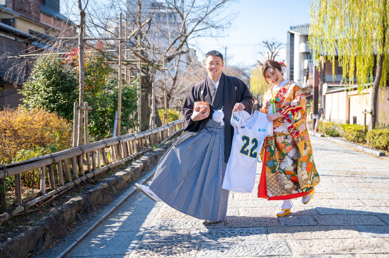 お二人とも大好きなアメフト