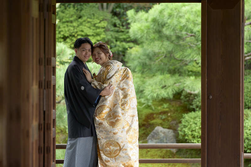 【東山白川&両足院】和装で２か所撮影！