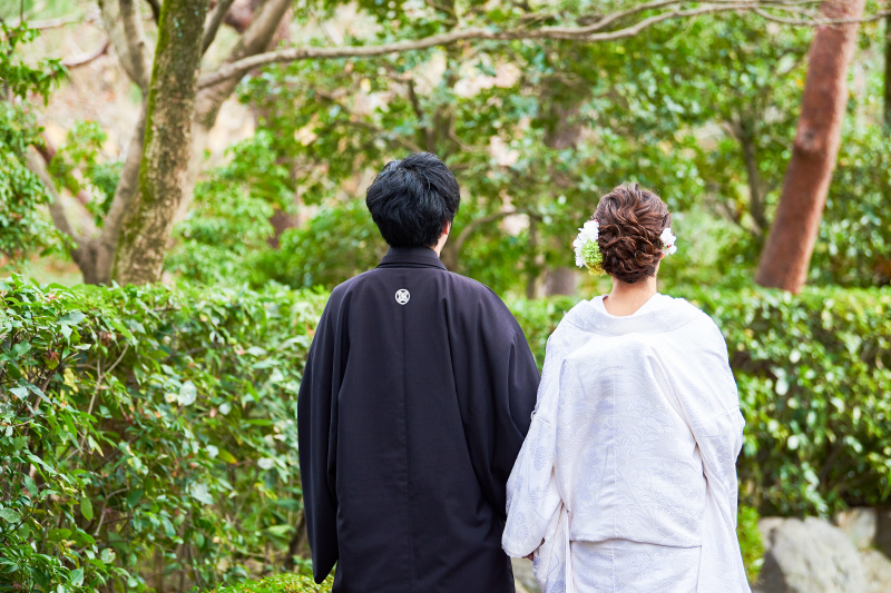 緑に囲まれて。