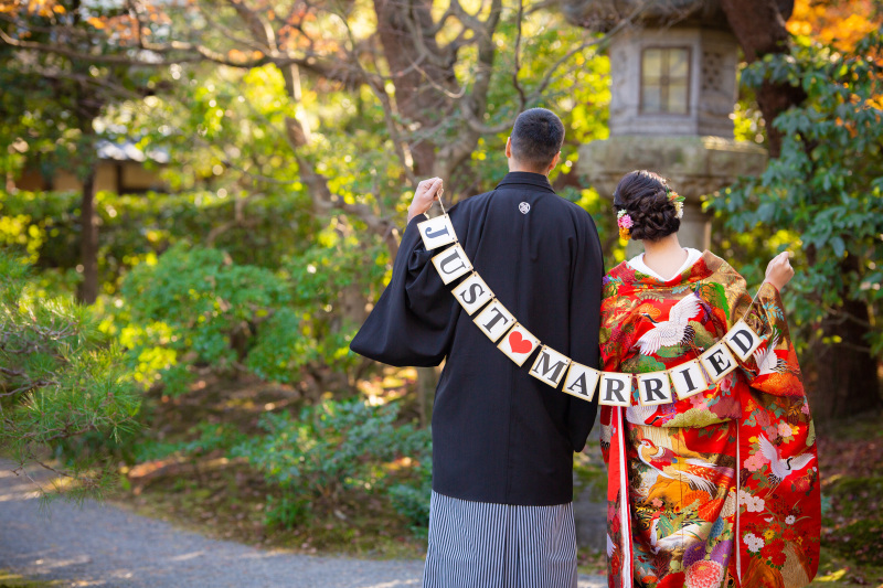 後ろ姿ショット。