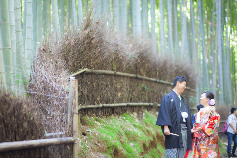 竹林にて・・・