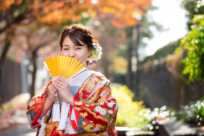 色打掛でもソロショット