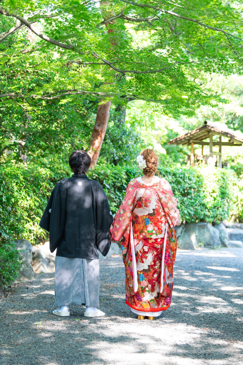 日本庭園と和室