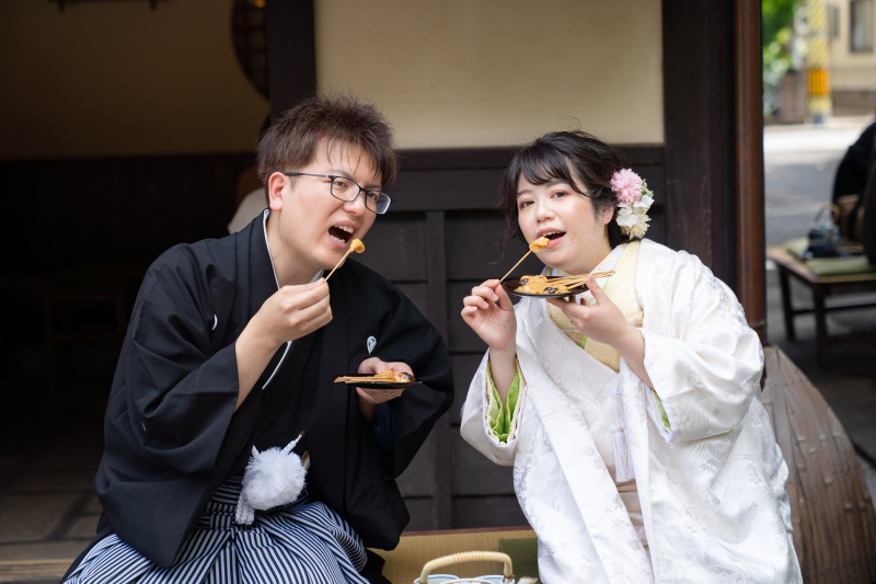 しっかりあぶり餅も(*^^*)