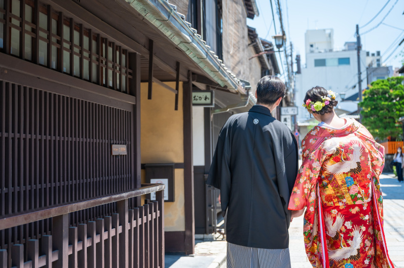 晴れ渡る祇園！