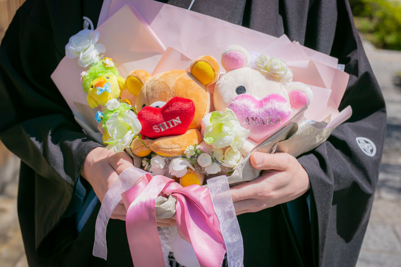 ぬいぐるみのブーケ