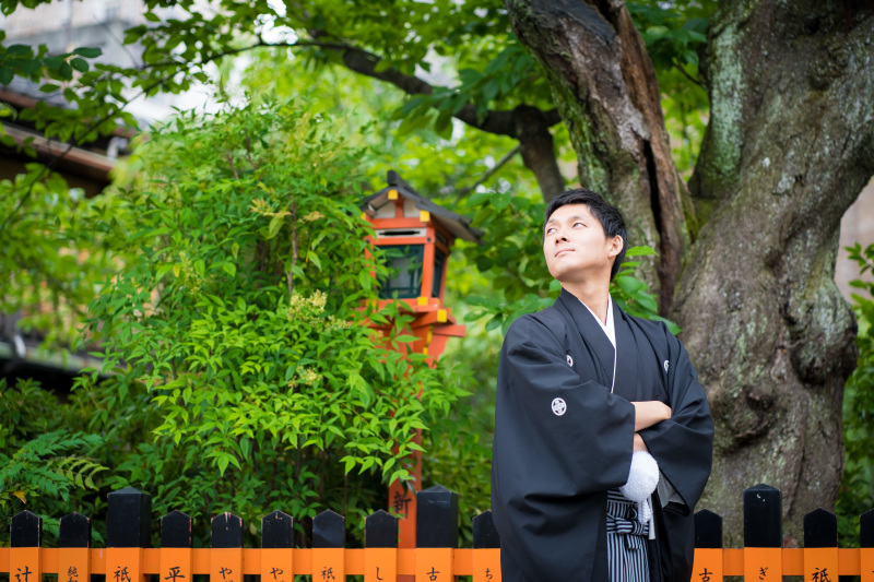 新郎様のソロショット