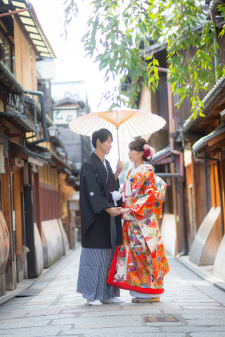 町家の風情の中で