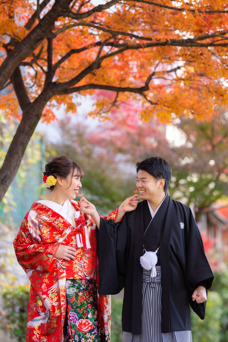 もみじを使って。