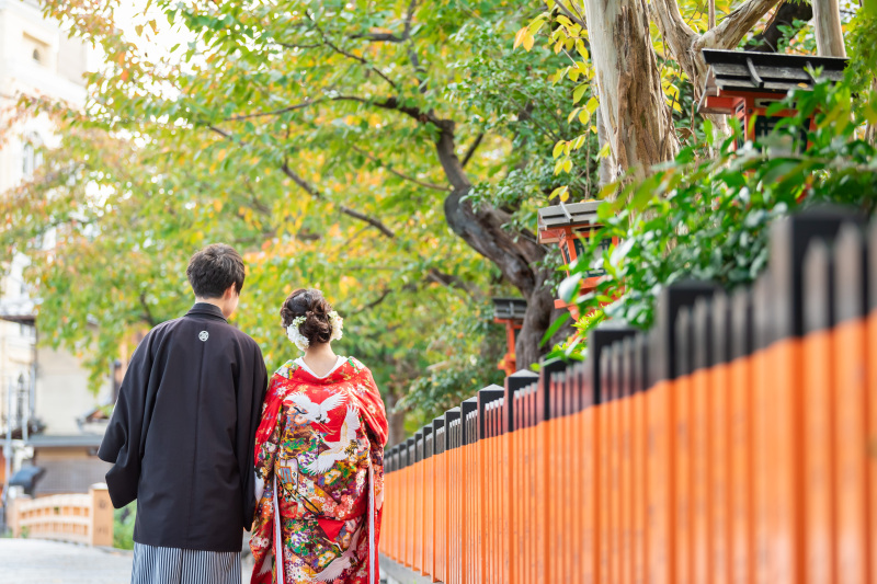 黄色が混ざる季節