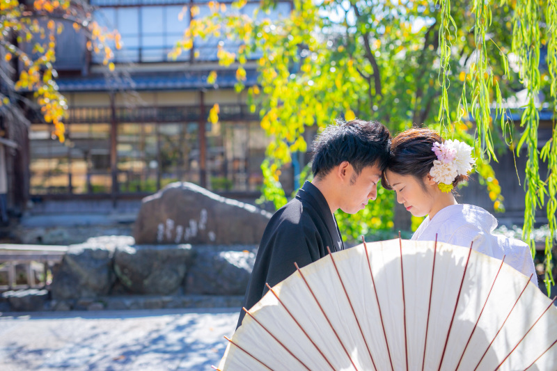 おでこをくっつけて♡