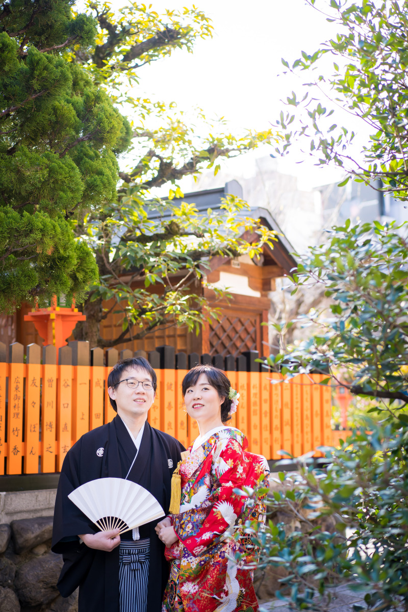 景色を見ながら