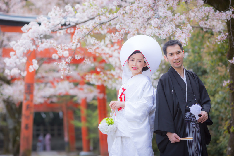 旅行を兼ねて京都和装前撮り